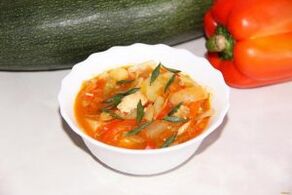 vegetable stew for the keto diet