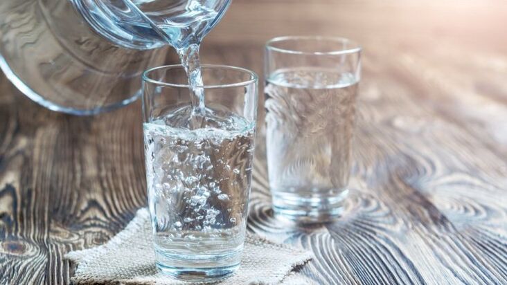 glass of water for drinking diet